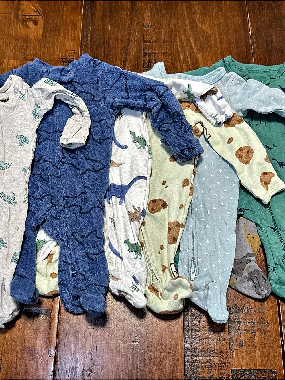 Carter's Newborn Footed Sleeper Pajamas 7-Piece Bundle